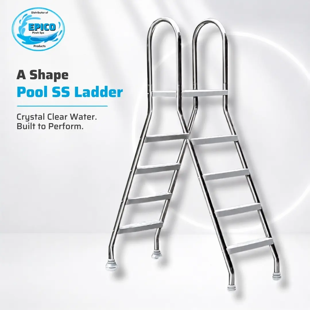 Pool A Shape SS Ladder