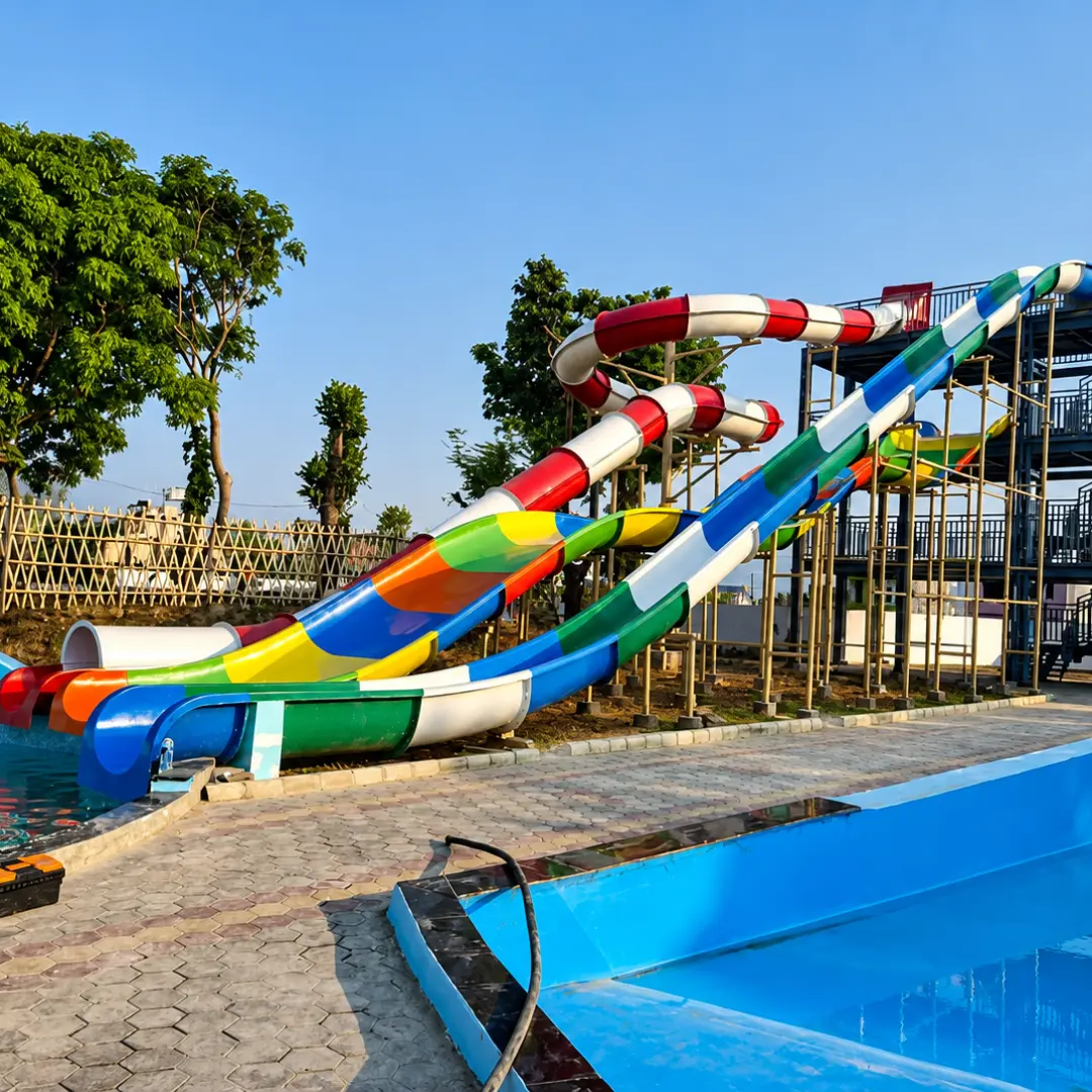 Water Park Slides Installation